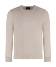 Drumohr Crew Neck Pullover Sweater S,XL,L,XXXL,M,XXL Nude
