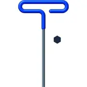 EKLIND 54980 8 MM Cushion Grip Hex T-Handle T-Key allen wrench