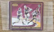 NRL Samboy Footy Frames Tazo ~ Kenny Lockyer Hodges ~ Brisbane Broncos ~ A4/64