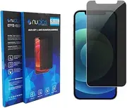 Nuglas Privacy Anti-Spy Screen Protector Compatible With iPhone 14 & 13 Series, 9H Tempered Glass Film Case-Friendly, 2-Pack (iPhone 14 Pro)