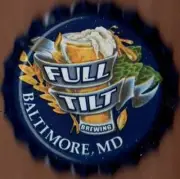USA Plastic Lined Beer Crown Bottle Cap: Full Tilt Brewing