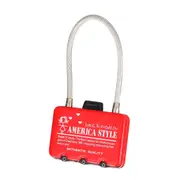 Cartoon Pattern 3 Digit Travel Luggage Combination Password Locks Suitcase Padlocks