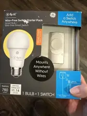 GE Wire Free Switch With Smart (Alexis) Bulb
