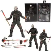 NECA Toy Horror Friday the 13th VII New Blood Action Figure 19cm Jason Model