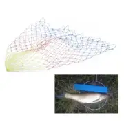 Durable Nylon Replacement Fishing Net Collapsible Rhombus Mesh Folding Dip N^GY