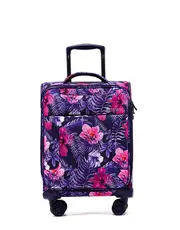 Tosca So Lite 3.0 - 52cm 4 Wheel Carry On Suitcase - Flower