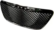 Gldifa Front Grille Compatible with Chrysler 300C/300 2011-2014 Gloss Black Mesh Grill Replacement