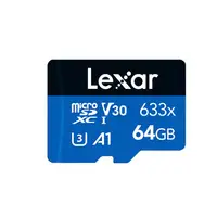 在飛比找極限專賣 EXShop優惠-Lexar 雷克沙 633x microSDXC UHS-I