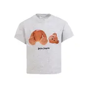 [Palm Angels] Palm Angels Teddy-print T-shirt 12 A GREY