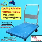 150-500 Folding Heavy Duty Platform Trolley Hand Truck Foldable Cart Industrial