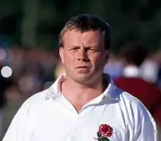 John Olver, England rugby union hooker, circa 1991 - Old Photo