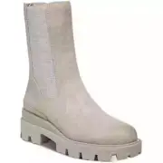 Sam Edelman Z83127 Womens Grey Genia Mid-Shaft Chelsea Boots Size US 9 EU 39