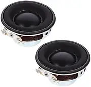 2pcs Woofer Speakers Power Amplifiers Home Audio System Car Loudspeaker Car Audio Speakers Home Subwoofer Office Sound System Metal
