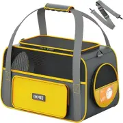 OKMEE Soft Pet Carrier For Small to Medium Cats and Dogs - 17x11 Inches