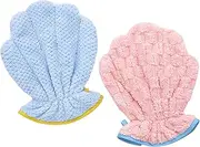 Dog Bath Towel | Puppy Bathing Glove Towel,Absorbent Pet Bathing Supplies, Breathable Cat Drying Accessories for Home Puppy Swimming