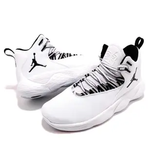 Nike 籃球鞋 Jordan Super.Fly MVP PF 白 黑 男鞋 高筒 運動鞋 AR0038-100