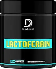 500Mg Lactoferrin Supplement - 120 Capsules for Immune, Digestive & Skin Health - 2-Month Supply