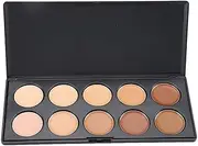 10 Colour Makeup Contour Palette-Cream Concealer Kit- Blemish Face Contouring Highlighter Palette- Sleek Cosmetics Base Foundation Beauty Make up Cream Makeup Blemish Pallet