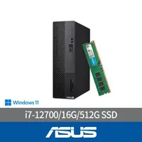 在飛比找momo購物網優惠-【ASUS 華碩】+16G記憶體組★i7十二核電腦(H-S5