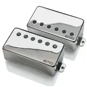 EMG 57/66 TW Set Dual Mode Humbucker Guitar Pickup Set, Chrome