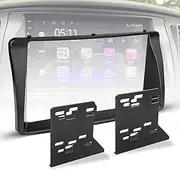 NuIth Double DIN Aftermarket Radio Installation Dash Kit for 2003-2008 Toyota Corolla Radio Dash Stereo Mounting Installation Trim Bezel Bracket Kits
