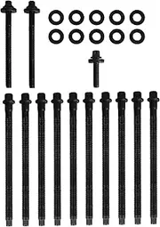 ES72451 Engine Head Bolt Set Compatible with Mini Cooper Countryman Turbo 1.6L DOHC N12 N14 N16 N18B16 2007-2013 OE# ES72451 HBK827