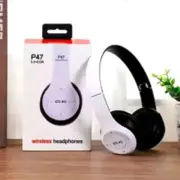 Stereo P47 Bluetooth Headset 5.0 Folding Wireless Sports Headphone iPhone Xiaomi
