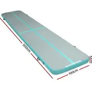Everfit GoFun 5X1M Inflatable Air Track Mat Tumbli