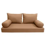 *COVER ONLY*-Style 2 Daybed Mattress Bolster Pillow Covers Knife Edge Twin-AD104