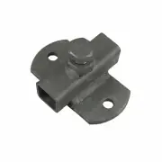 Boat Trailer Bolt On Bracket Stem Adjuster Tube Clamp 75mm Zinc