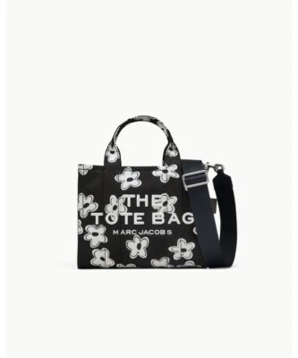 MARC JACOBS DAISY CANVAS TOTE BAG THE SMALL TOTE