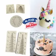 Unicorn Horse Cake Mould Silicone Sugarcraft Fondant Soap Mold Cookies Chocolate