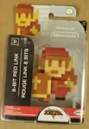 Jakks Pacific World of Nintendo Legend of Zelda 8-Bit Red LINK figure New in Box