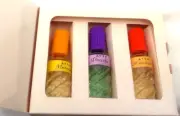 Rare! BOUQUET OF FLOWERS Mimosa Jasmin Violet 10ml x 3 Perfume by Novaya Zarya