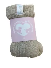 Small Medium (S/M) Peter Alexander Oatmeal Cozy Slouch Socks New In Packet
