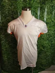 1995 Kansas City Chiefs Football Blank Game Jersey White Wilson Staff Size 44
