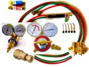 Jewelers Acetylene & Oxygen Regulator, Canister Vlvs. Arrestors Smith Torch TYPE