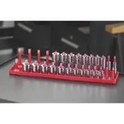 Hansen Global Regular and Deep Socket Tray, 1/2in. Standard