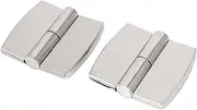 Aexit Bathroom (Tool holder) Door Silver Tone Stainless Steel Left Hand Lift Off (83ry638qf688) Hinge 2pcs