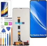 Replacement Display for Realme Note 50 LCD Screen, RMX3834 Display Screen Touch Digitizer Assembly Repair Parts Kit
