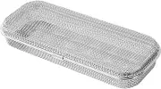 Dishwasher Chopstick Basket, 10.8x4.4x2.8 Stainless Steel Dishwasher Basket, Fine Mesh Chopstick Holder Utensil Holder for Scoops, Forks, Silverware Small-