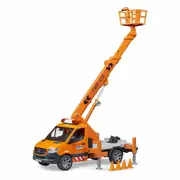 Bruder - MB Sprinter with work platform and Light + Sound Module