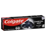 Colgate Charcoal Mint Toothpaste 100g Fluoride Nature's Extract Pure Clean
