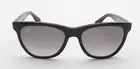 NEW RAY BAN SQUARE WAYFARER BLACK SUNGLASSES GREY GRADIANT LENSES RB4184 601/32