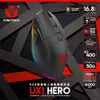 FANTECH UX1 HERO RGB終極戰士專業電競遊戲滑鼠 七檔變速/最高16000dpi/8個自定按鍵/RGB燈效/3mm LOD