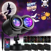 Halloween Christmas LED Laser Decorations Projector Lights,Outdoor Party Light