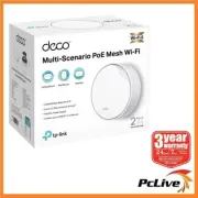 TP-Link Deco X50-PoE 2 PACK AX3000 Dual Band Mesh WiFi6 System PoE Gaming Router