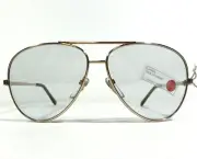Vintage Serengeti Sunglasses 5084M Simba Series Gold Frames Photochromic Lenses