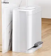 Joybos® 4.2 Gal Step Trash Can with Small Lid and Hand Free Foot Pedal 1 Pc