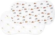 lulujo Muslin Burp Cloths, 100% Cotton, Baby Essentials,Soft & Absorbent, Boys & Girls Baby Rags for Newborn - Barnyard & Hen/Chicks